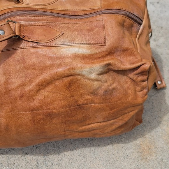 Vtg Karla Bolsas Suede Duffle Crossbody Bag Combo - Picture 12 of 12